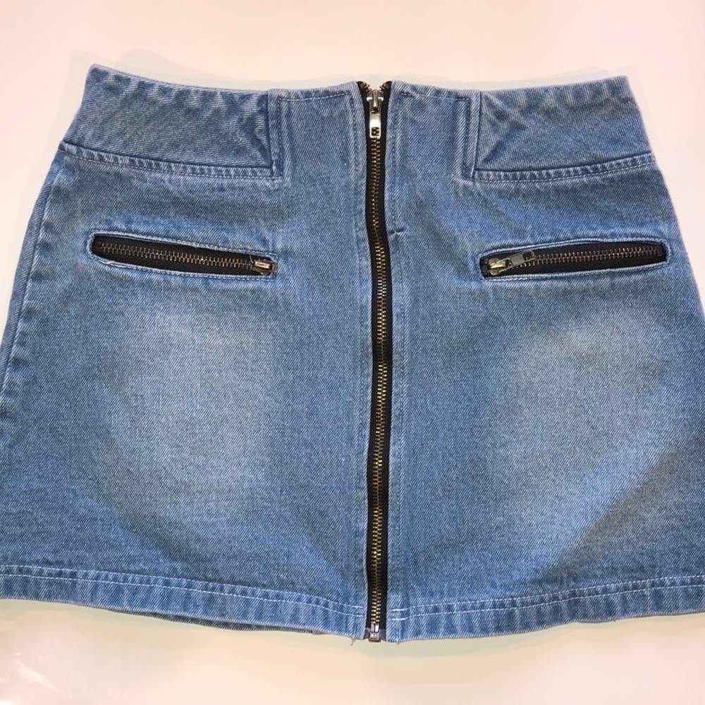 Jean Mini Skirt